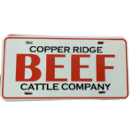 BEEF License Tag