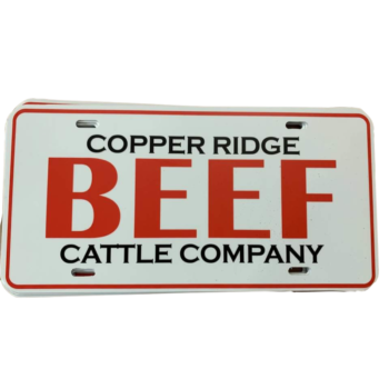 BEEF License Tag